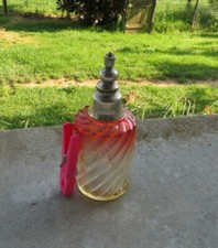 ancien flacon vaporisateur baccarat model bambou 2 couleurs (5)