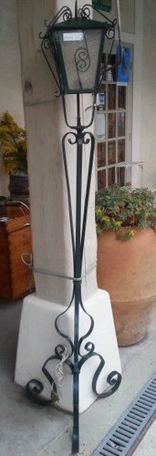 Lampadaire jardin fer - jardin, en