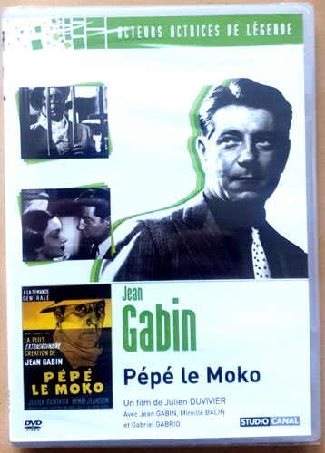 Dvd pépé moko jean gabin - moko, /jean