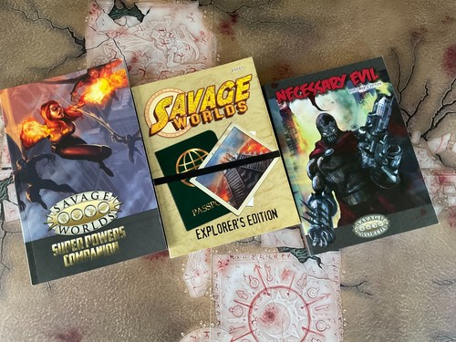 Savage worlds rpg lot - savage,