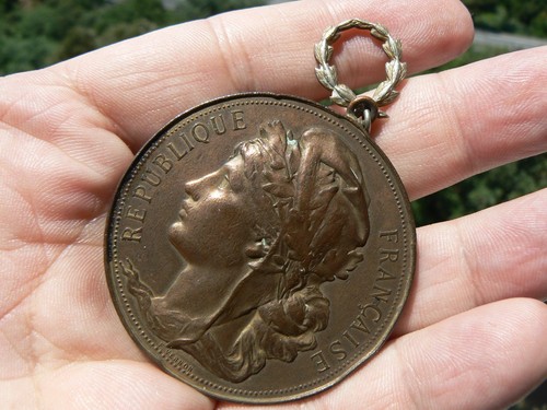 Médaille bronze 1893 fétes - médaille,