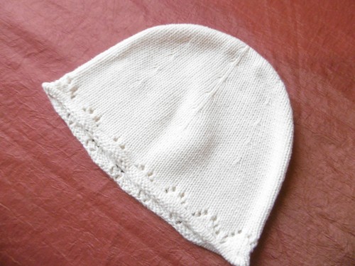 Ancien bonnet bebe laine - ancien, de