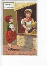 CHROMO  CHOCOLAT DE LA COMPAGNIE FRANCAISE  LA FRITERIE