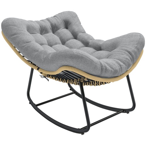 Outsunny fauteuil bascule - outsunny,