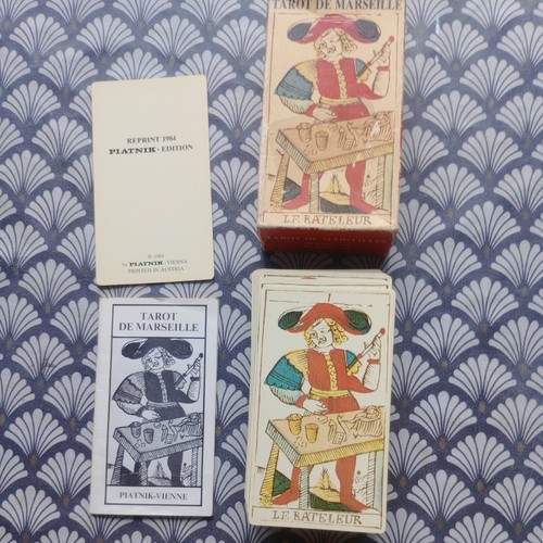 Tarot marseille 1984 - tarot,