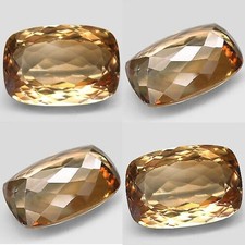 Topaze champagne taille