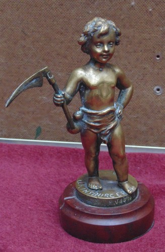 Rar magnifique ancien bronze - magnifique,