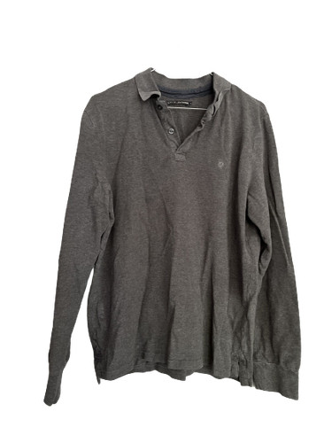 Haut pull polo gris celio - haut,