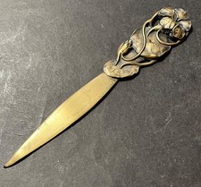 Coupe papier Art-Deco signé M. Arvisenet