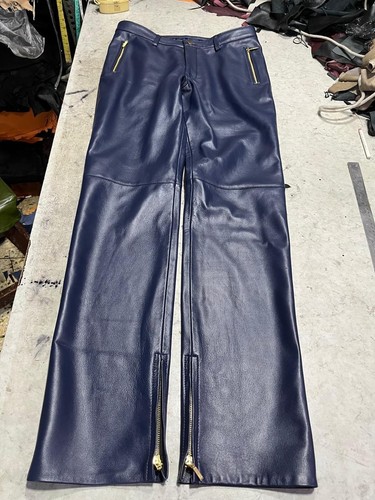 Pantalon décontracté cuir - décontracté,