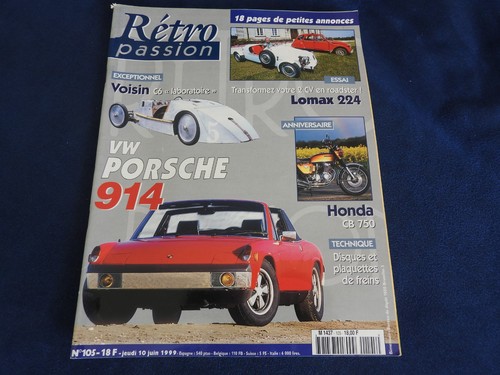 Revue retro passion 105 - n°105, vw