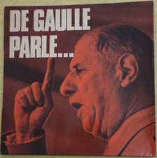 DE GAULLE PARLE... vinyle 45 T, Général de Gaulle, Discours de Guerre, 1939-1945