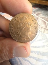 Sol À La Vieille Tête 1770 D Lyon Louis XV Magnifique Exemplaire