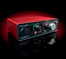 Focusrite Scarlett Solo 2x2 USB (3ème Gén.) Interface Audio - Rouge