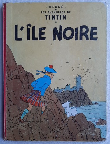 Tintin ile noire - tintin, l'ile
