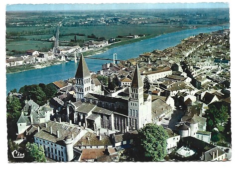 Tournus vue aerienne - 71,