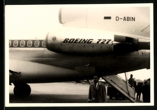 Photographie avion boeing 727 - photographie,