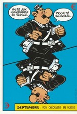 Matériel publicitaire KOX Daniel passage à l'euro 2002 (L'agent 212)