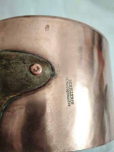 Ancienne casserole cuivre - ancienne,