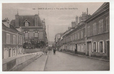 DREUX - Eure & Loir - CPA 28 - rue Saint Martin