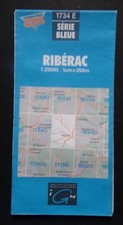 § carte IGN série bleue 1734