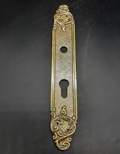 Ancienne plaque de propreté en bronze