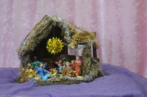 Ancienne crèche noel - de,