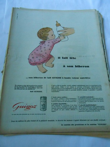 Publicité advertising 1960