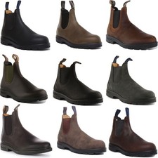 Bottes Chelsea Pour Hommes Blundstone 1911 En Cuir Imperméable Tan UK 6 - 12