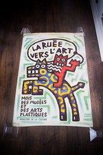 SPEEDY GRAPHITO 1985 RUEE VERS L'ART French Half Grande Original Art Poster