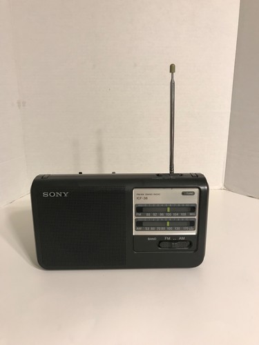 Vintage sony icf am - vintage, fm/am