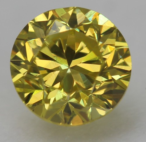 Diamant naturel jaune - 0.30,