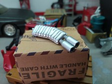1/18 Pôt d'échappement double Tuning, rallye etc... 