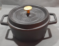 Cocotte STAUB N° 20 Fonte Émaillée Noire