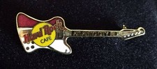 ATLANTIC CITY Hard Rock Cafe Guitar Pin - Reverse Firebird (#491)