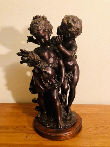 Bronze chérubins auguste - chérubins,