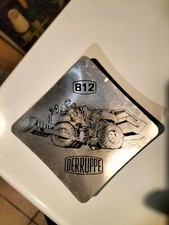 RAMASSE MONNAIE CENDRIER METAL TRACTEUR TRACTOPELLE DERUPPE B12  (JARC299)