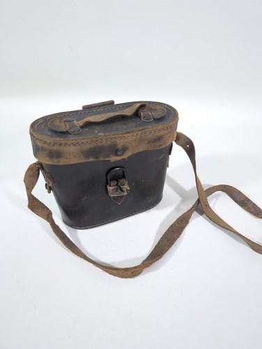 Etui tout cuir ancien avec - cuir,