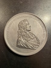 Rare Grosse MEDAILLE Jean Baptiste Colombert Contrôleur Général Des Finances