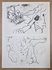 Lithographie noir et blanc