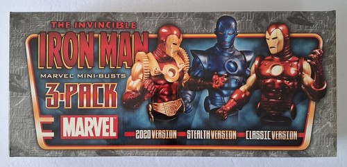 Iron man mini bust - iron, statues