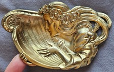 Vide-poches tripode en bronze