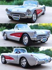 1/18 Chevrolet Corvette 1957 V8 voiture Americaine miniature collection USA US
