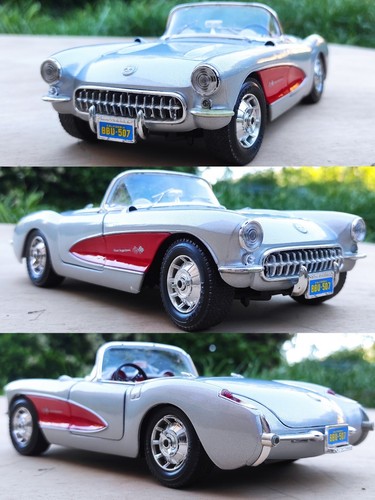 Chevrolet corvette 1957 - 1/18,