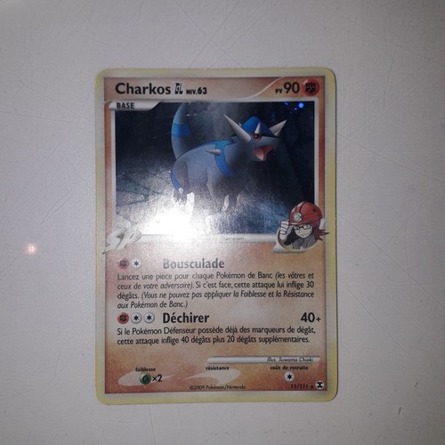 Carte pokemon charkos holo - carte, sp