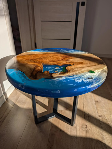 Handmade ocean epoxy resin - handmade,