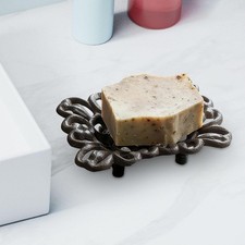 Porte-savon vintage en fonte