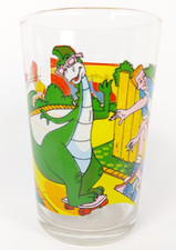 Denver Le Dernier Dinosaure Verre à Moutarde Amora France 1988 Vintage