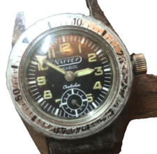 Montre de PLONGÉE mécanique Vintage NAPPEY»mini sub » vers1970-fonctionnel-