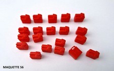 Lot 20 jerricans bidons rouges